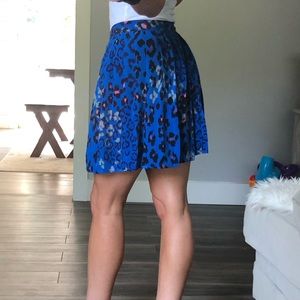 Animal print skirt
